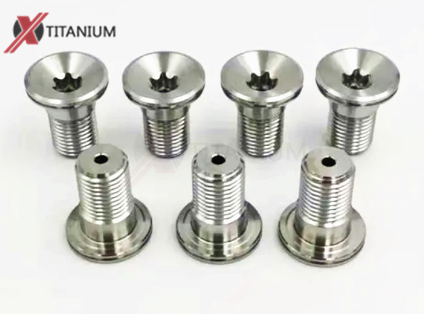 M14x1.5mm Hollow Titanium Bolts with Torx Socket
